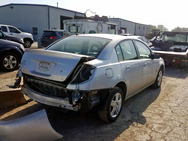 1G8AJ55F57Z175453 - 2007 SATURN ION LEVEL SILVER photo 4