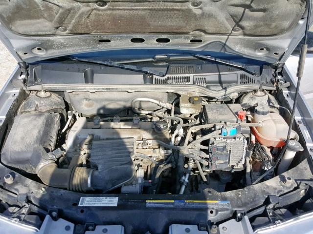 1G8AJ55F57Z175453 - 2007 SATURN ION LEVEL SILVER photo 7