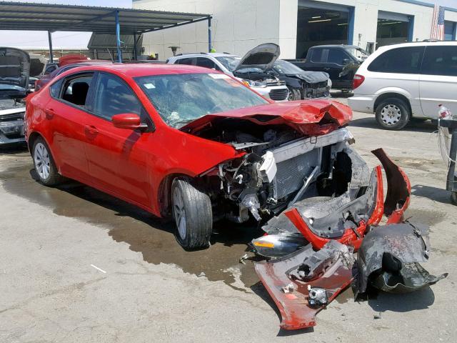 1C3CDFBA3ED815064 - 2014 DODGE DART SXT RED photo 1