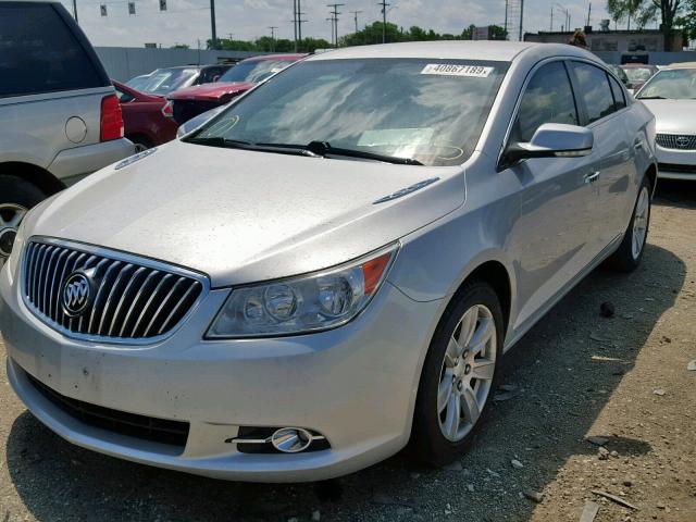 1G4GC5E39DF176176 - 2013 BUICK LACROSSE SILVER photo 2