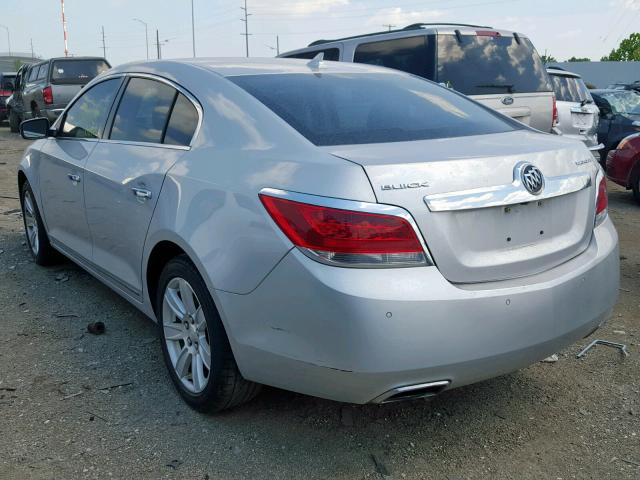 1G4GC5E39DF176176 - 2013 BUICK LACROSSE SILVER photo 3