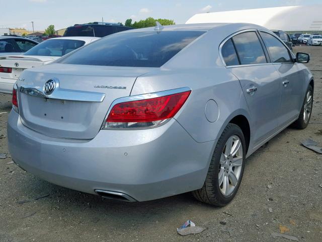 1G4GC5E39DF176176 - 2013 BUICK LACROSSE SILVER photo 4