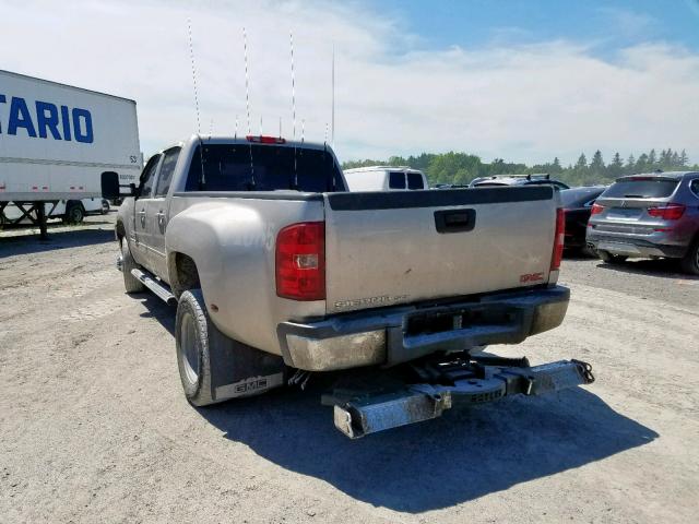 1GTJK33678F214346 - 2008 GMC SIERRA K35 GRAY photo 3