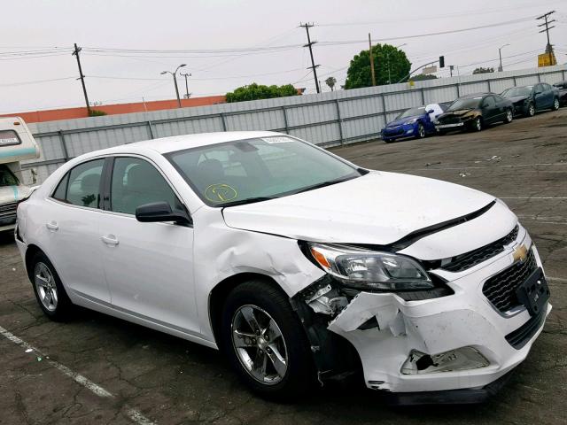 1G11B5SA7GF167828 - 2016 CHEVROLET MALIBU LIM WHITE photo 1