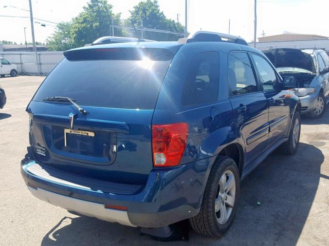 2CKDL63F576058501 - 2007 PONTIAC TORRENT BLUE photo 4