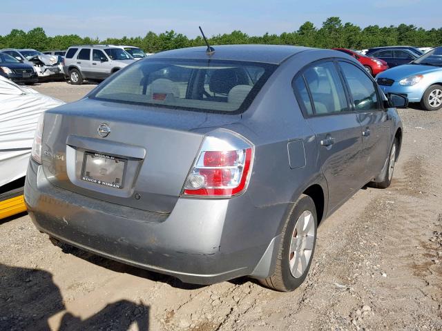 3N1AB61E98L640978 - 2008 NISSAN SENTRA 2.0 GRAY photo 4