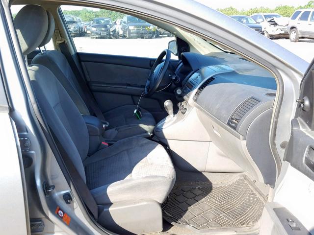 3N1AB61E98L640978 - 2008 NISSAN SENTRA 2.0 GRAY photo 5