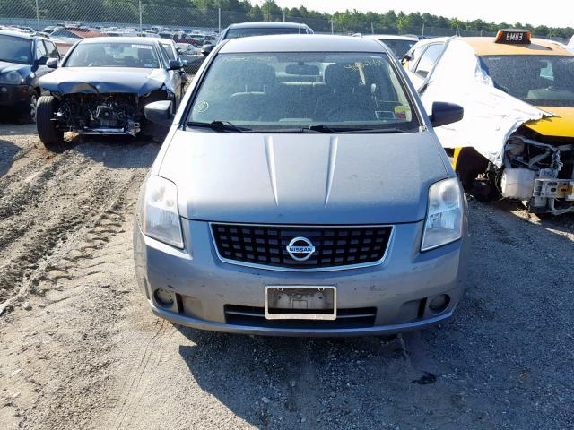 3N1AB61E98L640978 - 2008 NISSAN SENTRA 2.0 GRAY photo 9