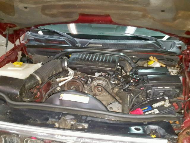 1J8HG48K48C232938 - 2008 JEEP COMMANDER RED photo 7