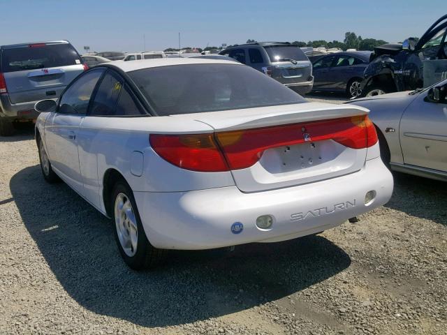 1G8ZY14732Z219153 - 2002 SATURN SC2 WHITE photo 3