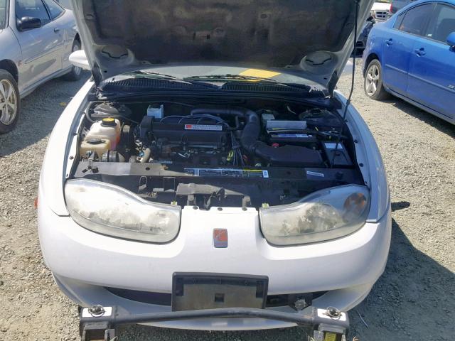 1G8ZY14732Z219153 - 2002 SATURN SC2 WHITE photo 7