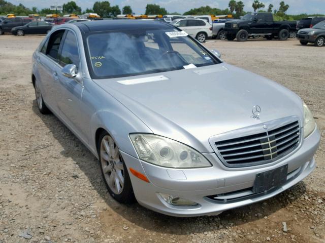 WDDNG71X97A010431 - 2007 MERCEDES-BENZ S 550 SILVER photo 1