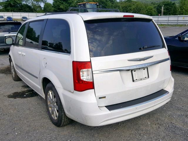 2C4RC1BG5ER443871 - 2014 CHRYSLER TOWN & COU WHITE photo 3