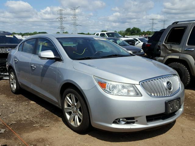 1G4GC5EG5AF176433 - 2010 BUICK LACROSSE C SILVER photo 1