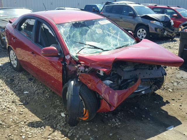 KNAFU4A26B5462524 - 2011 KIA FORTE EX RED photo 1