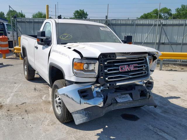 1GT01REG3JZ337010 - 2018 GMC SIERRA C25 WHITE photo 1