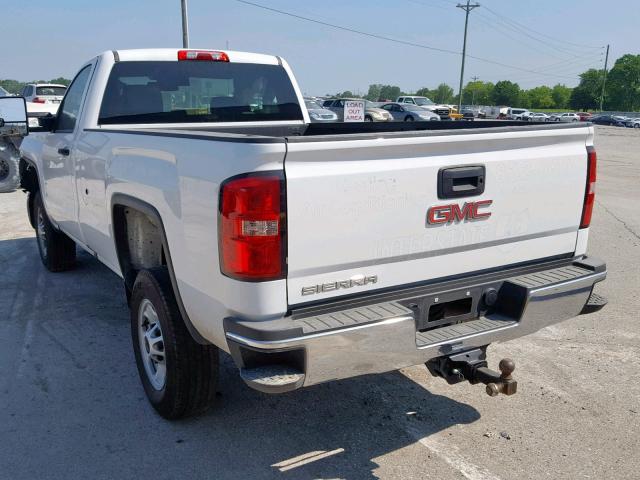 1GT01REG3JZ337010 - 2018 GMC SIERRA C25 WHITE photo 3