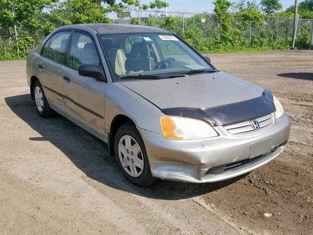 2HGES16153H905468 - 2003 HONDA CIVIC DX BEIGE photo 1