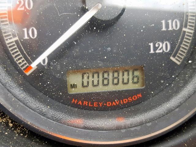 1HD1FC4127Y614372 - 2007 HARLEY-DAVIDSON FLHTCUI BLACK photo 8