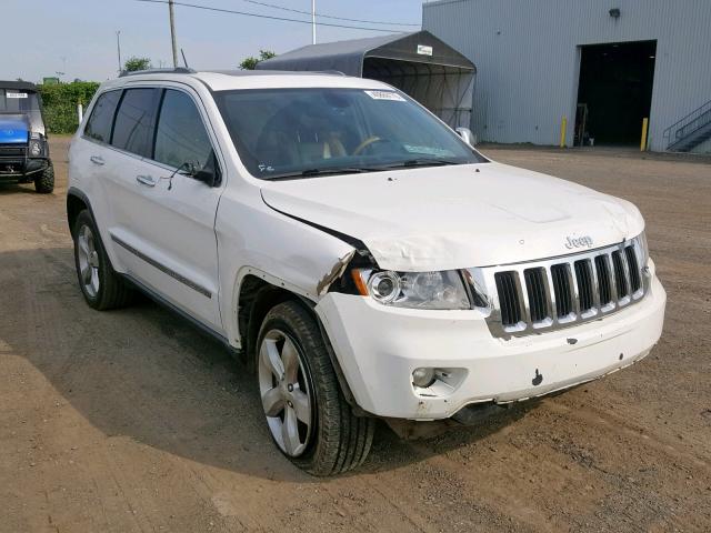 1J4RR6GT8BC608229 - 2011 JEEP GRAND CHER WHITE photo 1