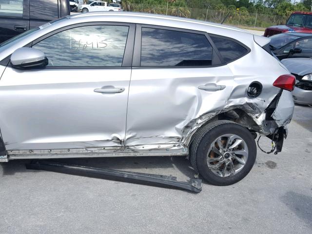 KM8J33A41GU239330 - 2016 HYUNDAI TUCSON LIM WHITE photo 9