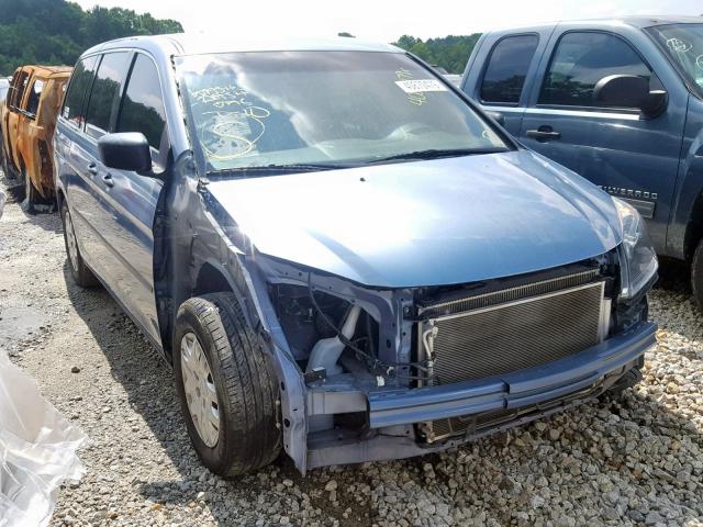 5FNRL38299B052134 - 2009 HONDA ODYSSEY LX BLUE photo 1