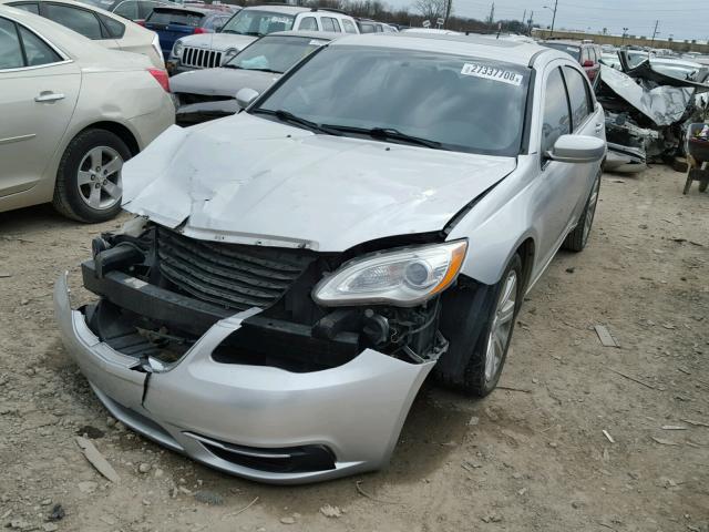 1C3CCBBG5CN287891 - 2012 CHRYSLER 200 TOURIN SILVER photo 2