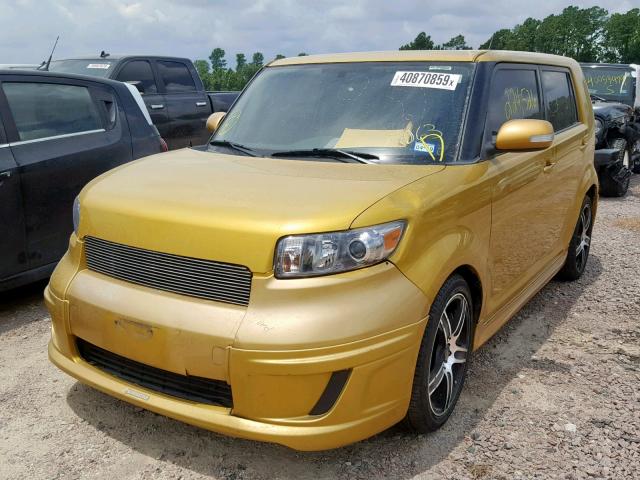 JTLKE50E381057063 - 2008 TOYOTA SCION XB 金色 照片 2