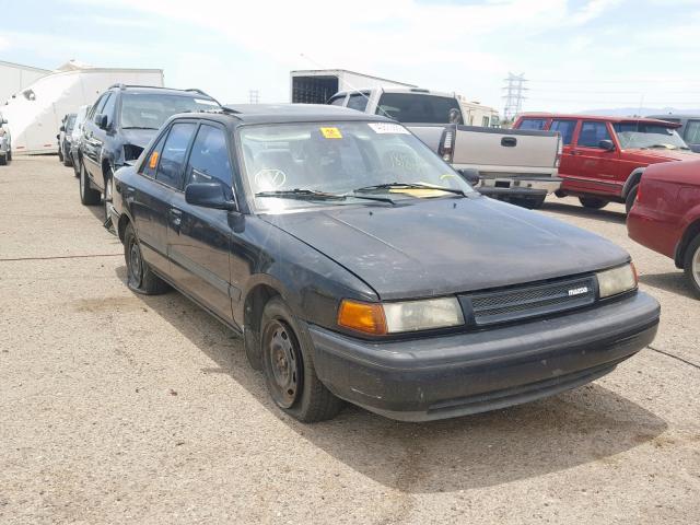 JM1BG2266N0423478 - 1992 MAZDA PROTEGE LX BLACK photo 1