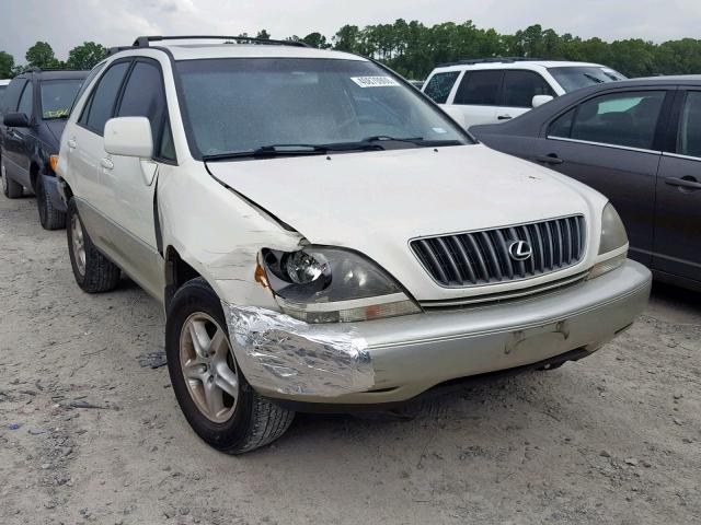 JT6GF10U2Y0063657 - 2000 LEXUS RX 300 WHITE photo 1