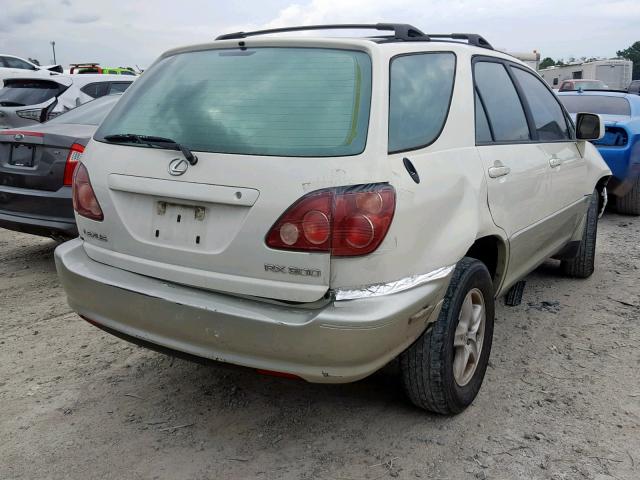 JT6GF10U2Y0063657 - 2000 LEXUS RX 300 WHITE photo 4