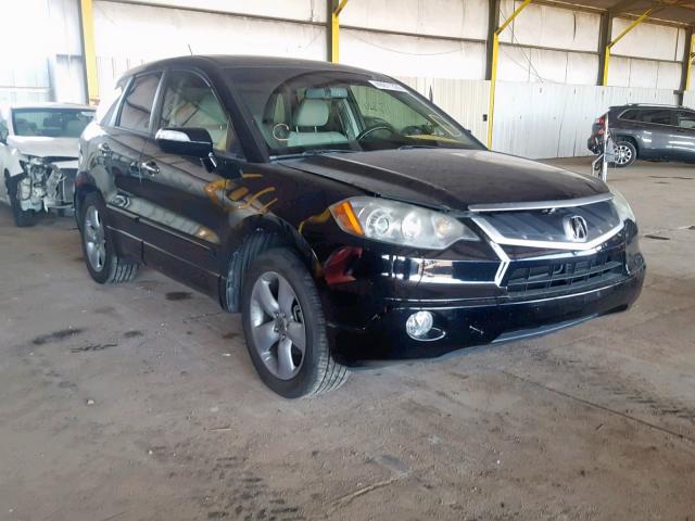 5J8TB182X7A022595 - 2007 ACURA RDX BLACK photo 1