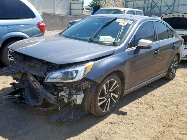 4S3BNAS66H3042393 - 2017 SUBARU LEGACY SPO GRAY photo 2