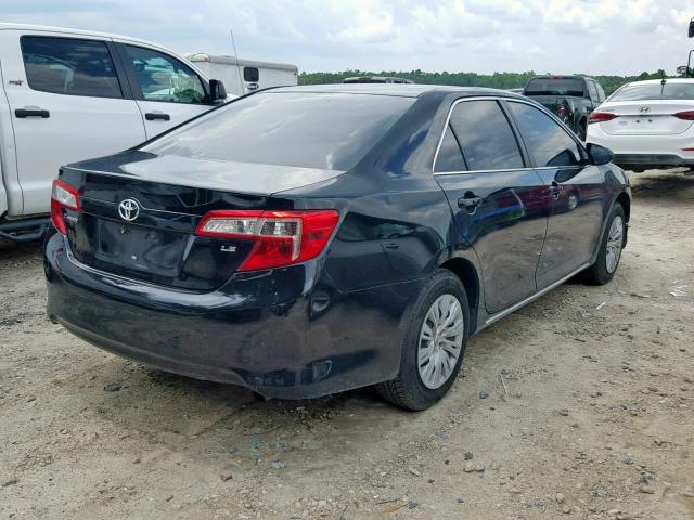 4T1BF1FK9CU608887 - 2012 TOYOTA CAMRY BASE BLACK photo 4