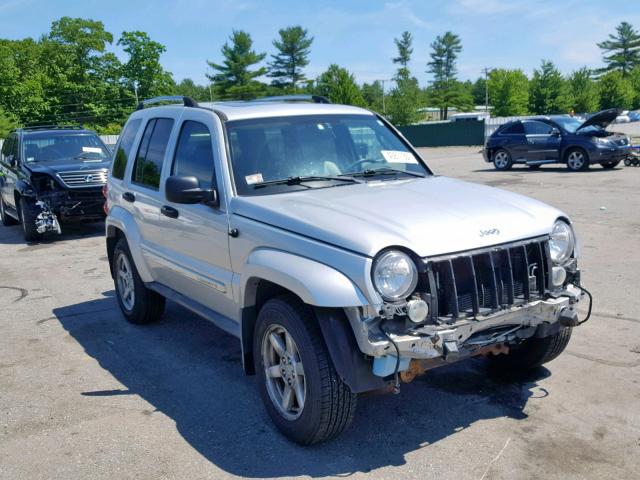 1J8GL58K86W115064 - 2006 JEEP LIBERTY LI SILVER photo 1