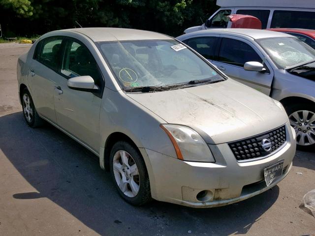 3N1AB61E08L688269 - 2008 NISSAN SENTRA 2.0 TAN photo 1