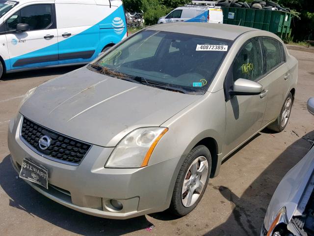 3N1AB61E08L688269 - 2008 NISSAN SENTRA 2.0 TAN photo 2