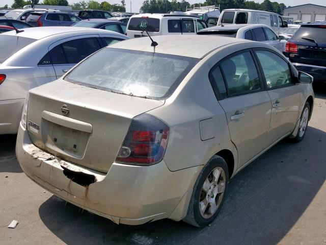 3N1AB61E08L688269 - 2008 NISSAN SENTRA 2.0 TAN photo 4