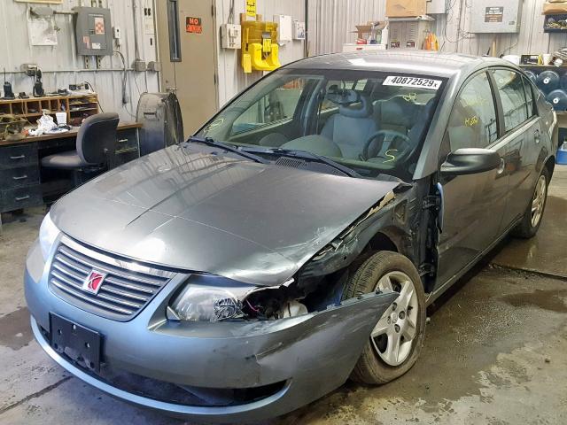 1G8AJ55F16Z154212 - 2006 SATURN ION LEVEL GRAY photo 2