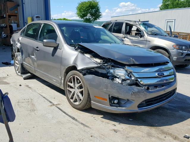 3FAHP0JG2CR314382 - 2012 FORD FUSION SEL GRAY photo 1