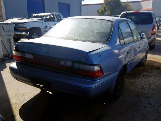 1NXBB02E6TZ393670 - 1996 TOYOTA COROLLA DX BLUE photo 4