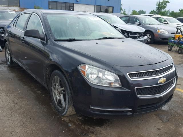 1G1ZG57BX9F100472 - 2009 CHEVROLET MALIBU LS BLACK photo 1