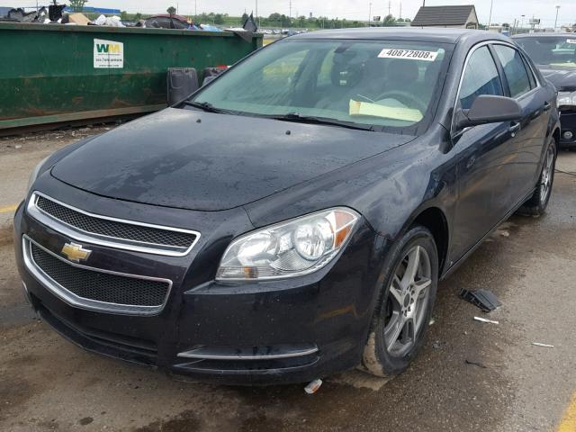 1G1ZG57BX9F100472 - 2009 CHEVROLET MALIBU LS BLACK photo 2