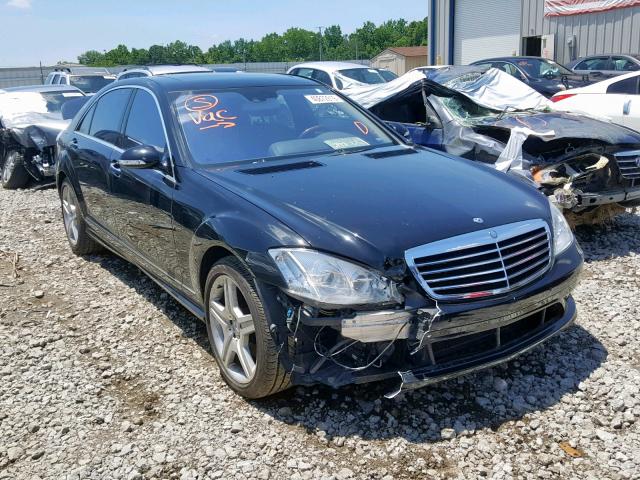 WDDNG71X08A219123 - 2008 MERCEDES-BENZ S 550 BLACK photo 1