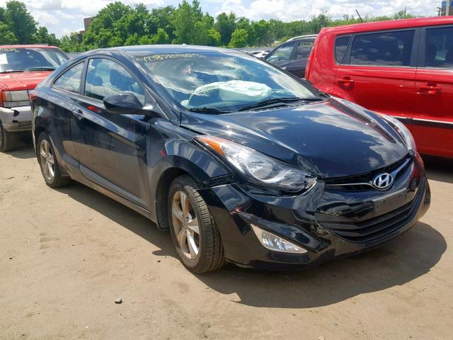 KMHDH6AE3DU022379 - 2013 HYUNDAI ELANTRA CO BLACK photo 1