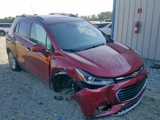 3GNCJMSB5JL374678 - 2018 CHEVROLET TRAX PREMI RED photo 1