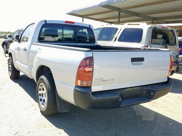 5TFNX4CN2DX022420 - 2013 TOYOTA TACOMA SILVER photo 3