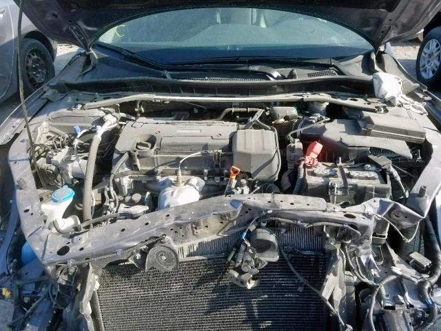 1HGCR2F86GA804322 - 2016 HONDA ACCORD EXL GRAY photo 7