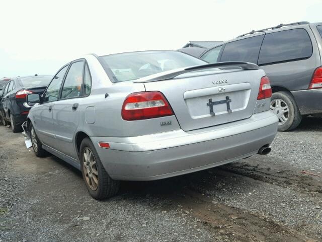 YV1VS29593F929982 - 2003 VOLVO S40 1.9T SILVER photo 3