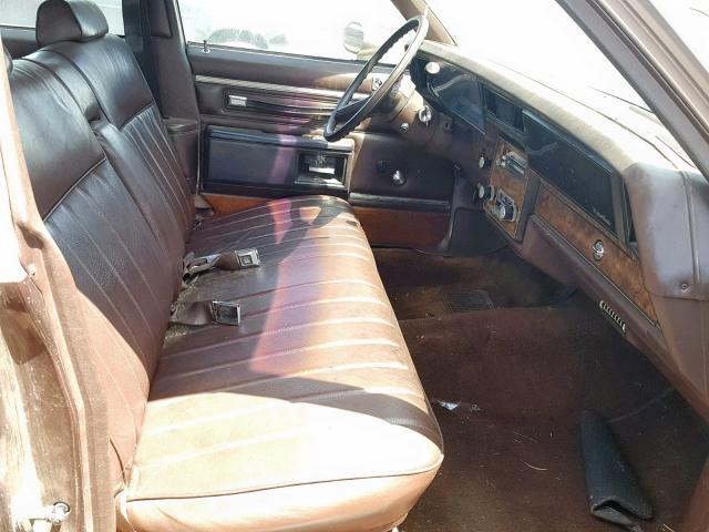 2G1AN69H7D1237010 - 1983 CHEVROLET CAPRICE CL BROWN photo 5